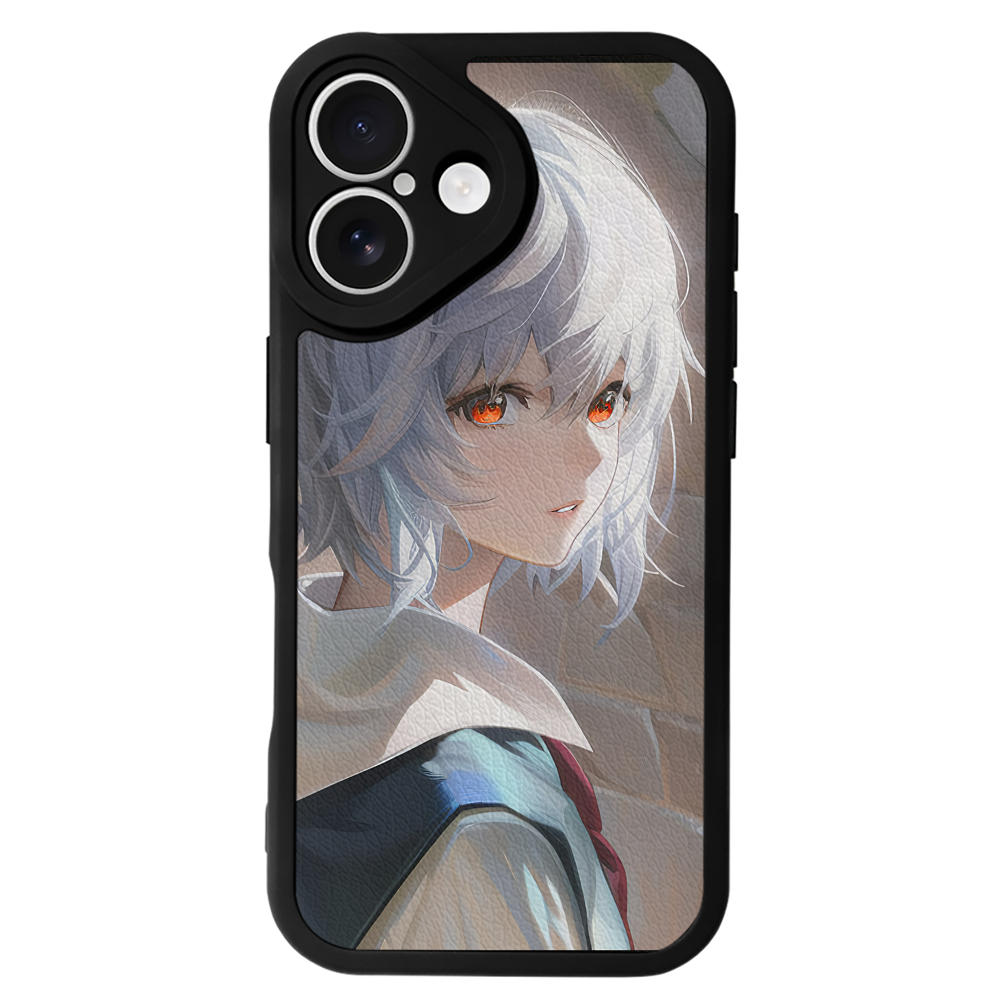 （画像用） EVA 新世紀エヴァンゲリオン 【iPhone 16シリーズ対応】シリコンスマホケース（レザー調） 材質：シリコン